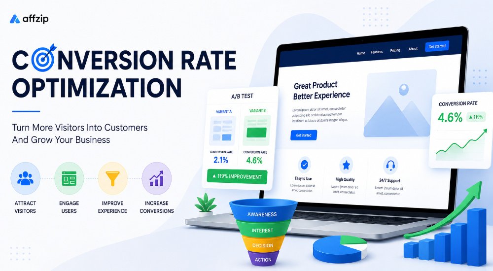 Conversion Rate Optimization Strategies for USA Business Growth and Customer Acquisition - AffZip Media